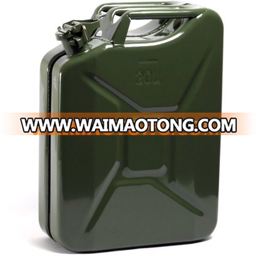 High Quality Jerry MILITARY Can 20L Metal Green For FUEL OIL WATER PETROL DIESEL